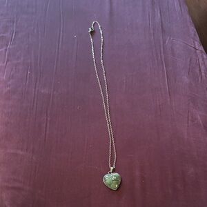 Elegant Silver Heart Pendant Necklace